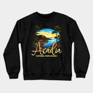 Acadia National Park (Maine) Crewneck Sweatshirt